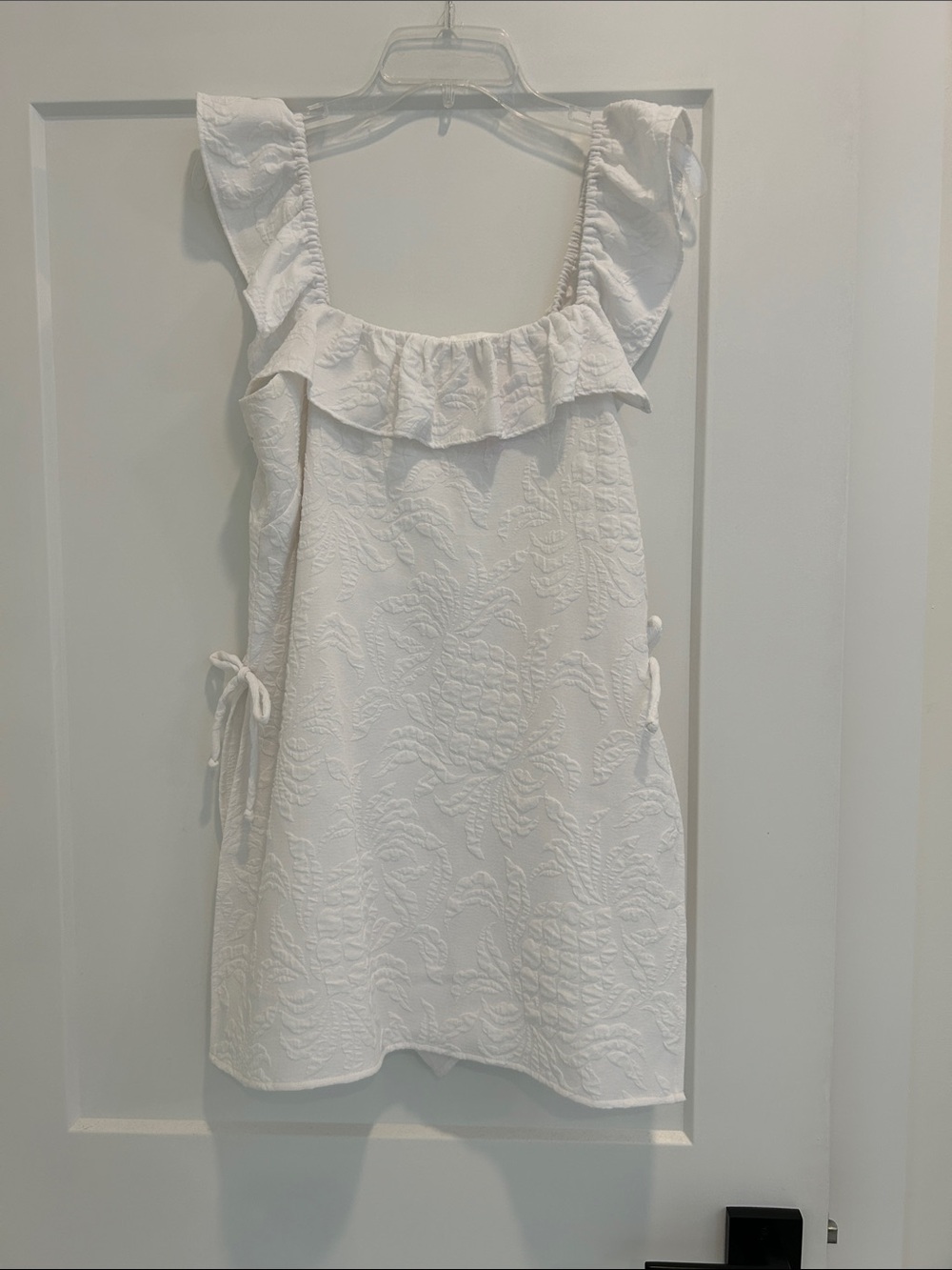 Lilly Pulizter Zoya Romper - Resort White - Size 4